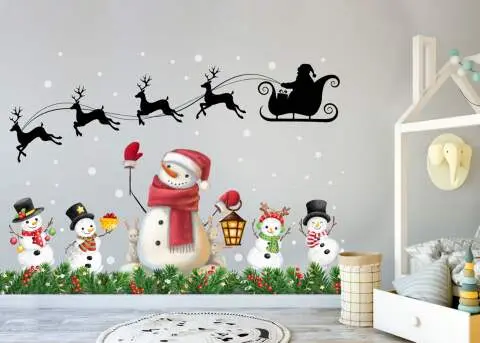 Autocollant Mural Citation - Déco Vinyle Noël, Famille, Espoir - Modèle C13, Neuf