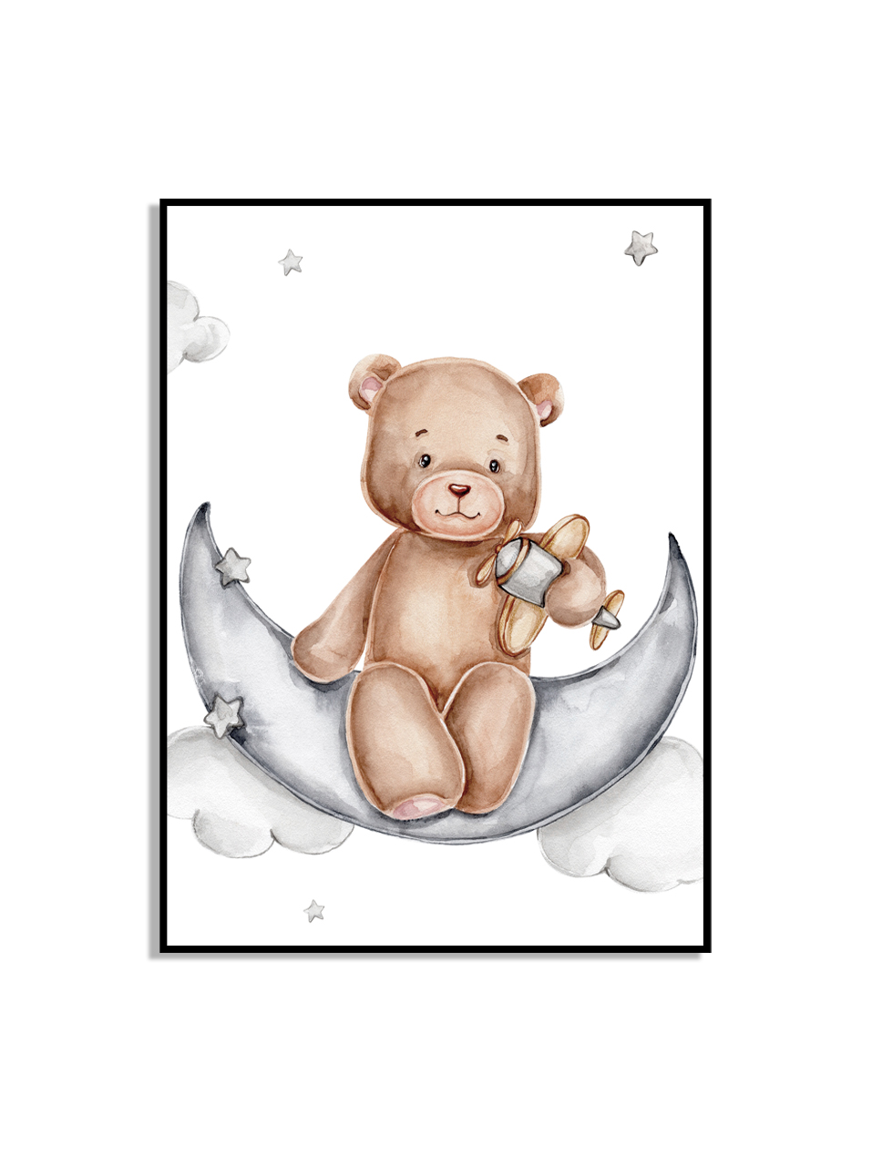 Affiches - Ours avec un jet