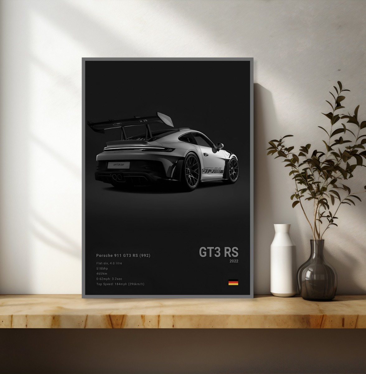 Affiche – Porsche 911 GT3 RS (992) / GT3 RS 2022 / 02