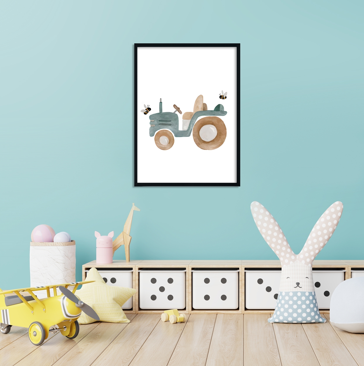 Affiche - Tracteur