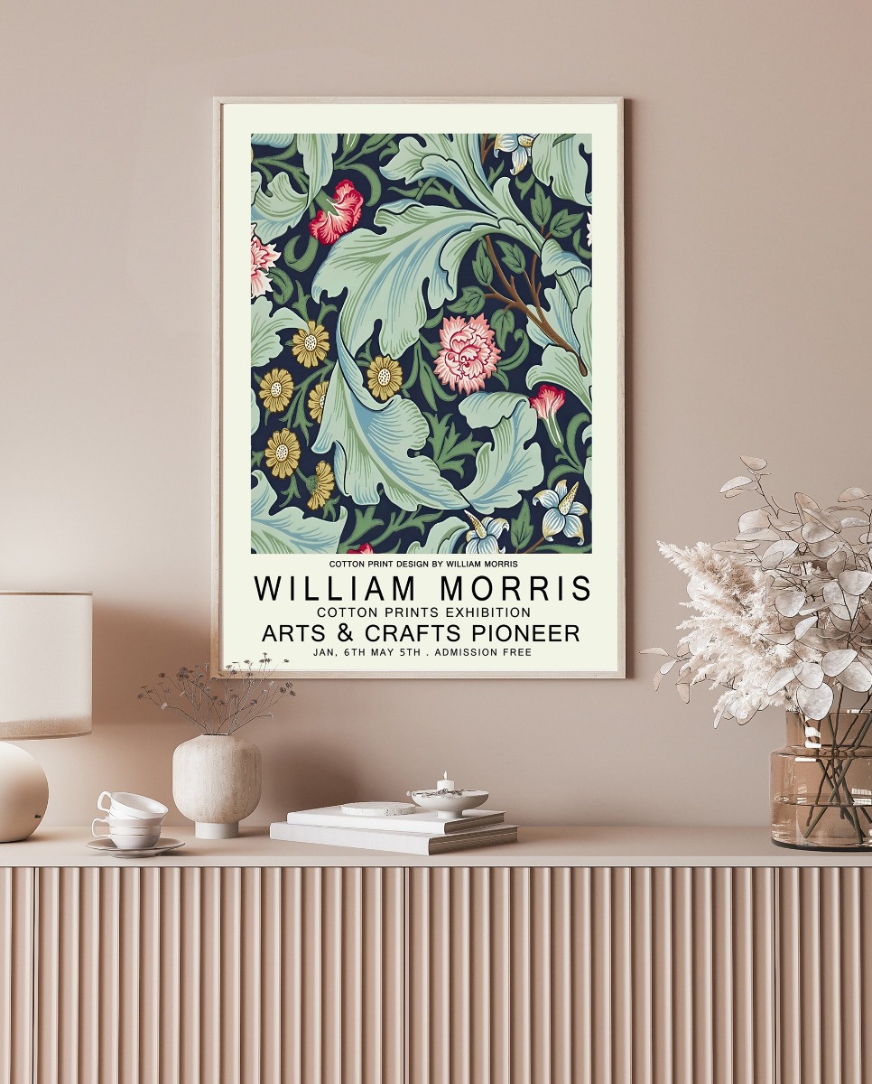 Affiche – WILLIAM MORRIS / ARTS & CRAFTS PIONEER / 02
