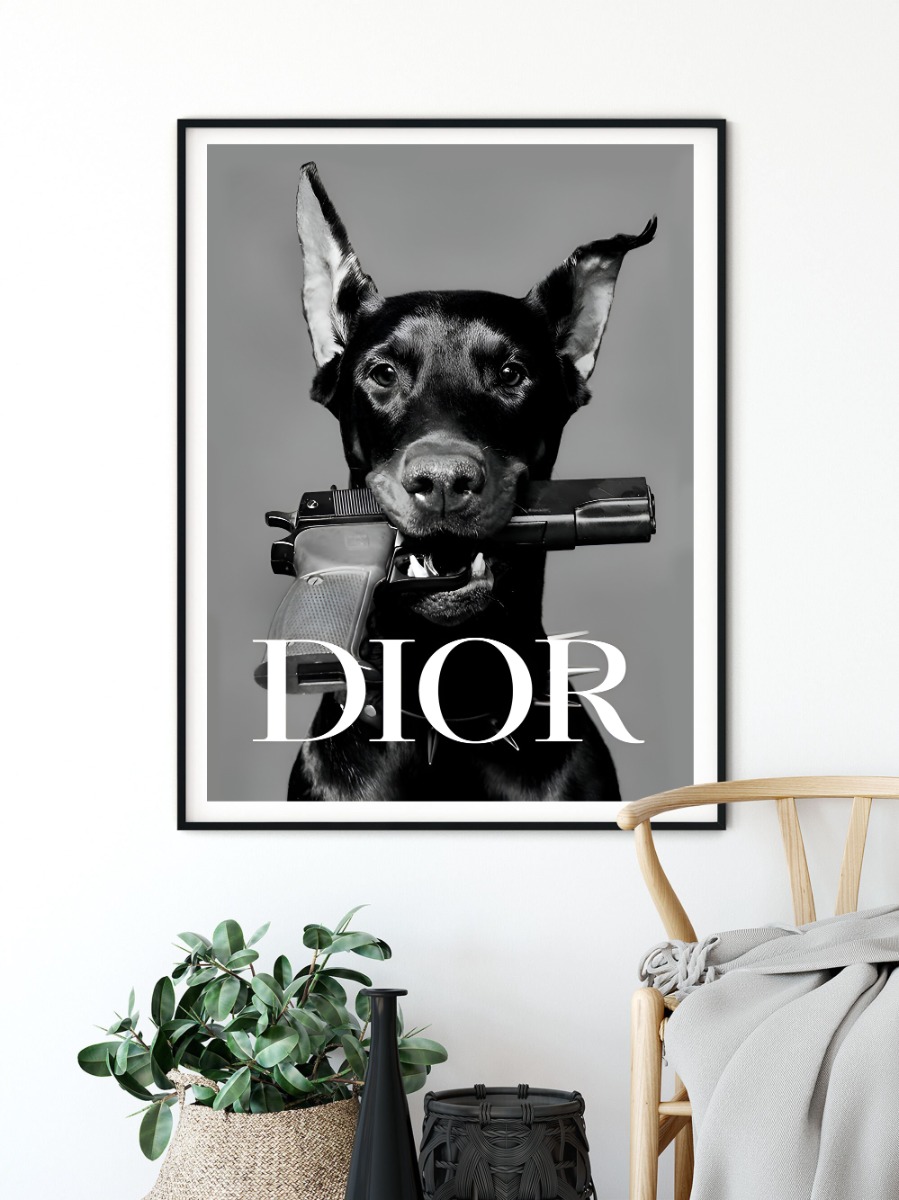 Affiche – Le Côté Sauvage de la Mode / DIOR