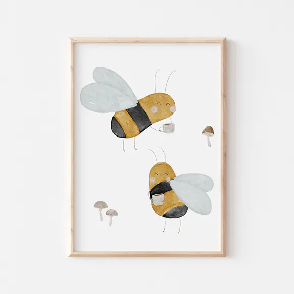 Affiche - Abeilles