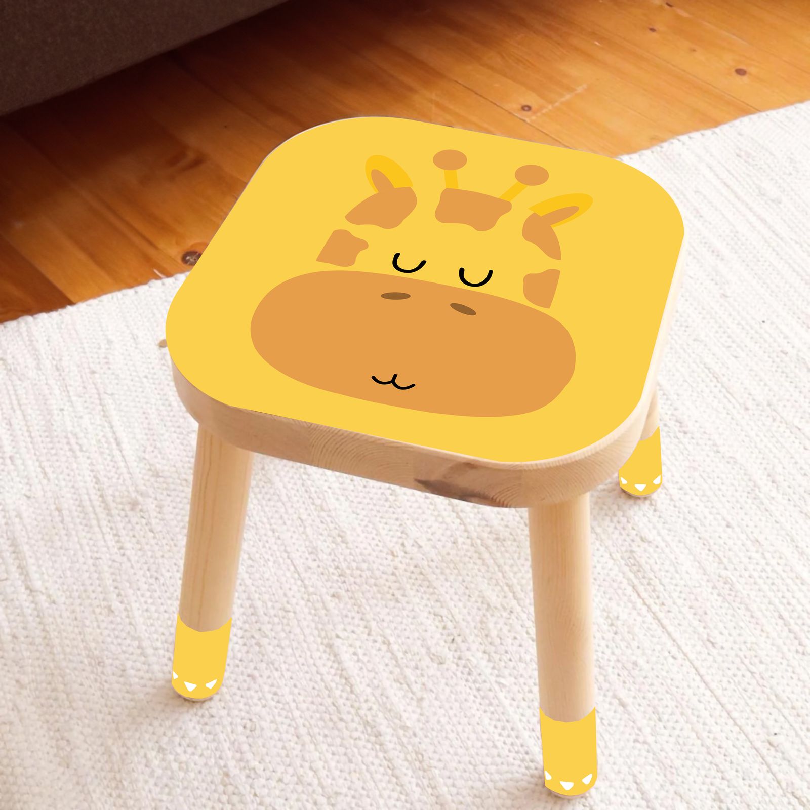 Autocollant Adhésif – Flisat Tabouret Autocollant / Girafe