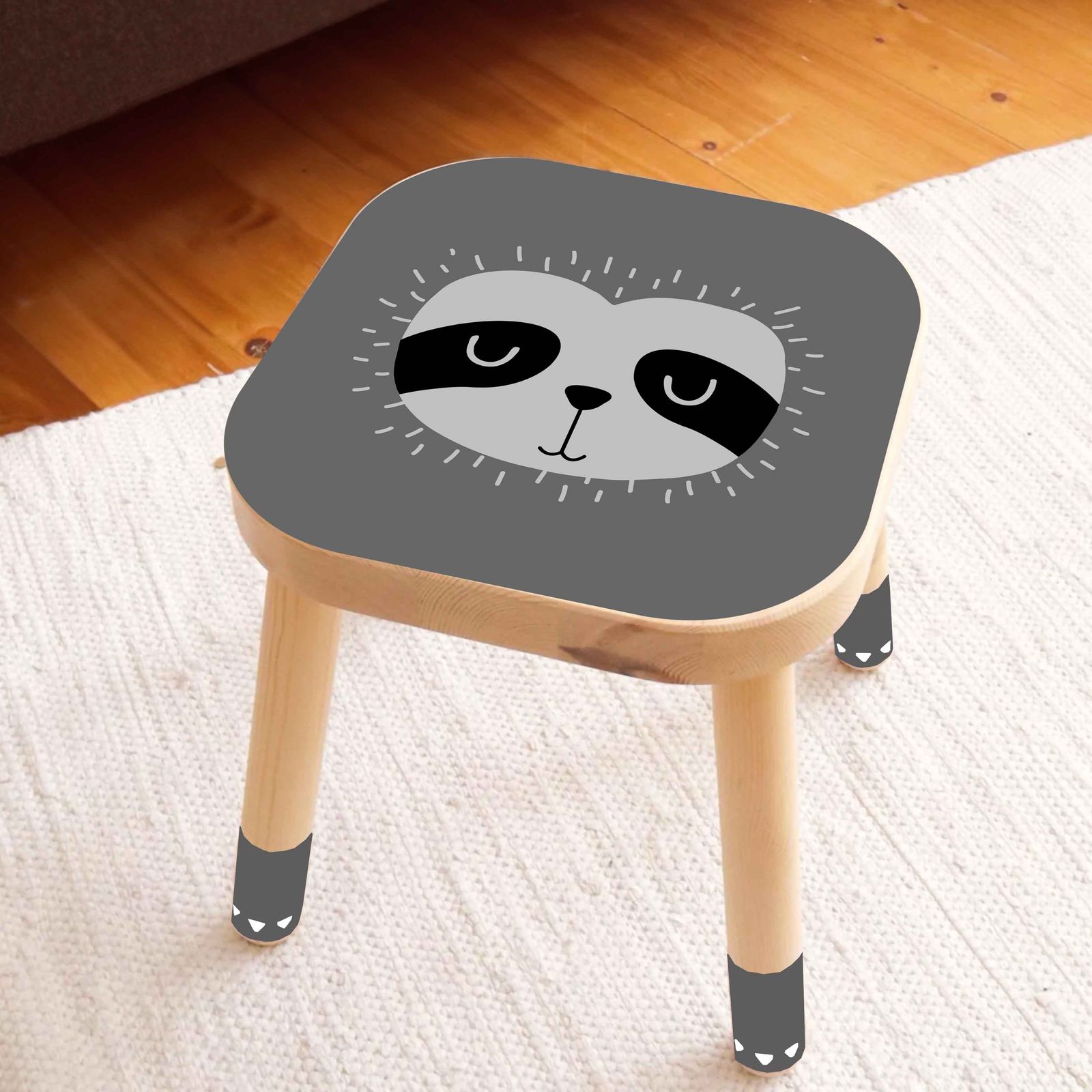 Autocollant Autoadhésif – Autocollant Tabouret Flisat / Motif Paresseux