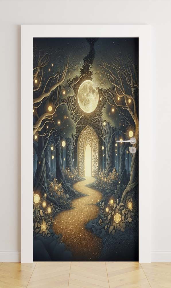Door stickers - Enchanted Forest / Peel and Stick