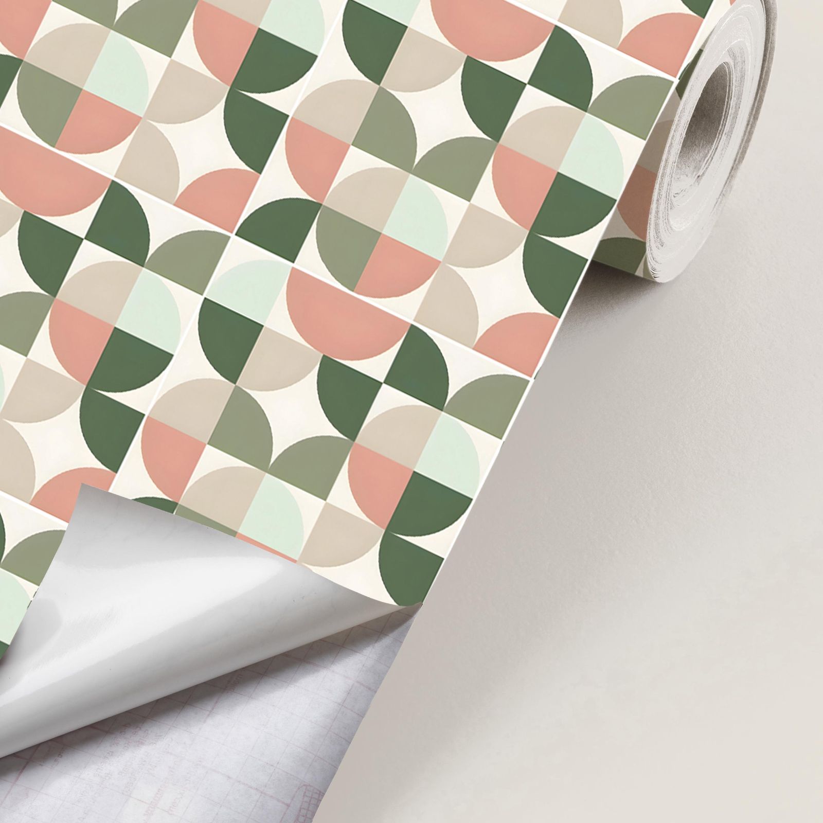 Papier Contact - Motif Géométrique / Peel and Stick