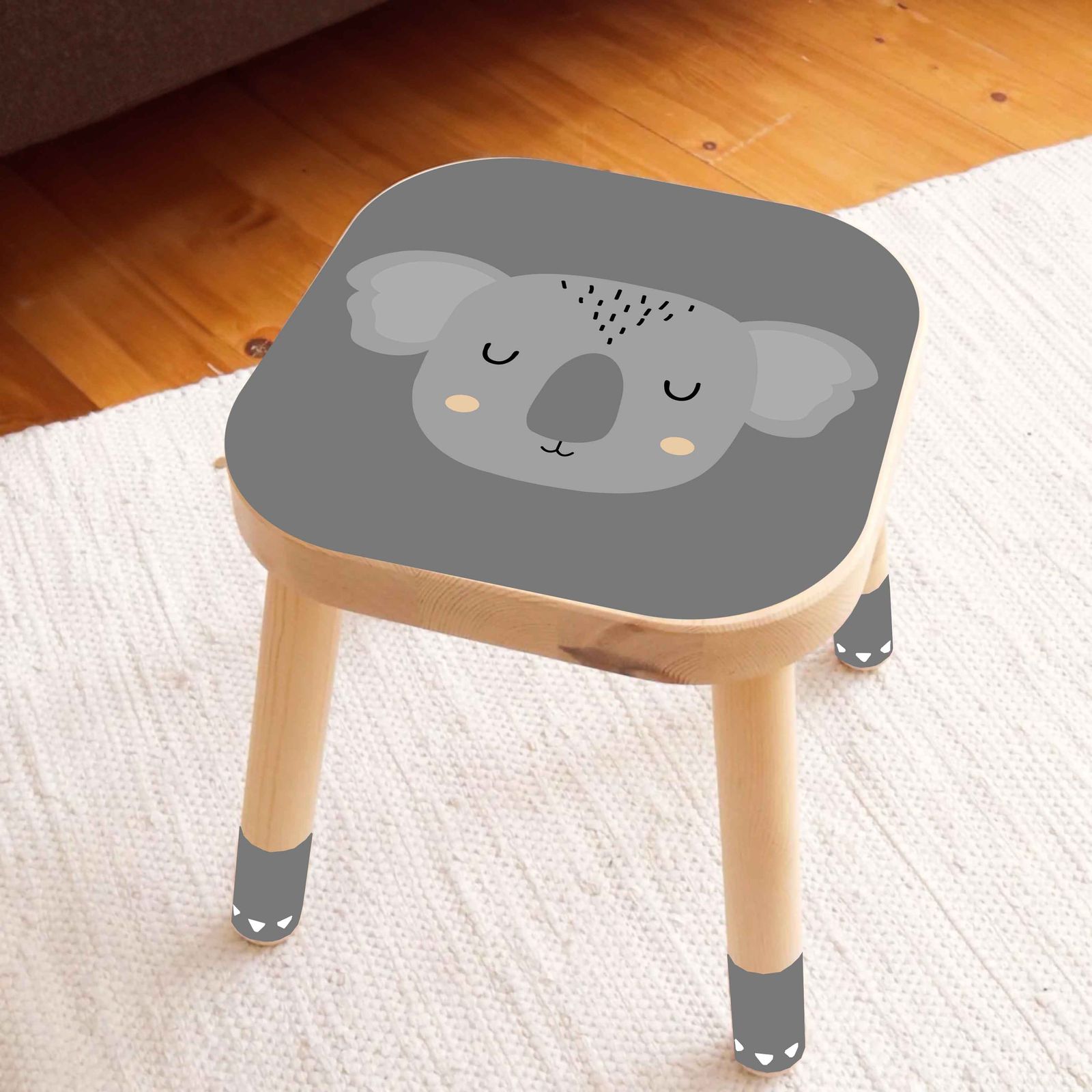 Autocollant Auto-adhésif – Flisat Tabouret Décalcomanie / Design Koala