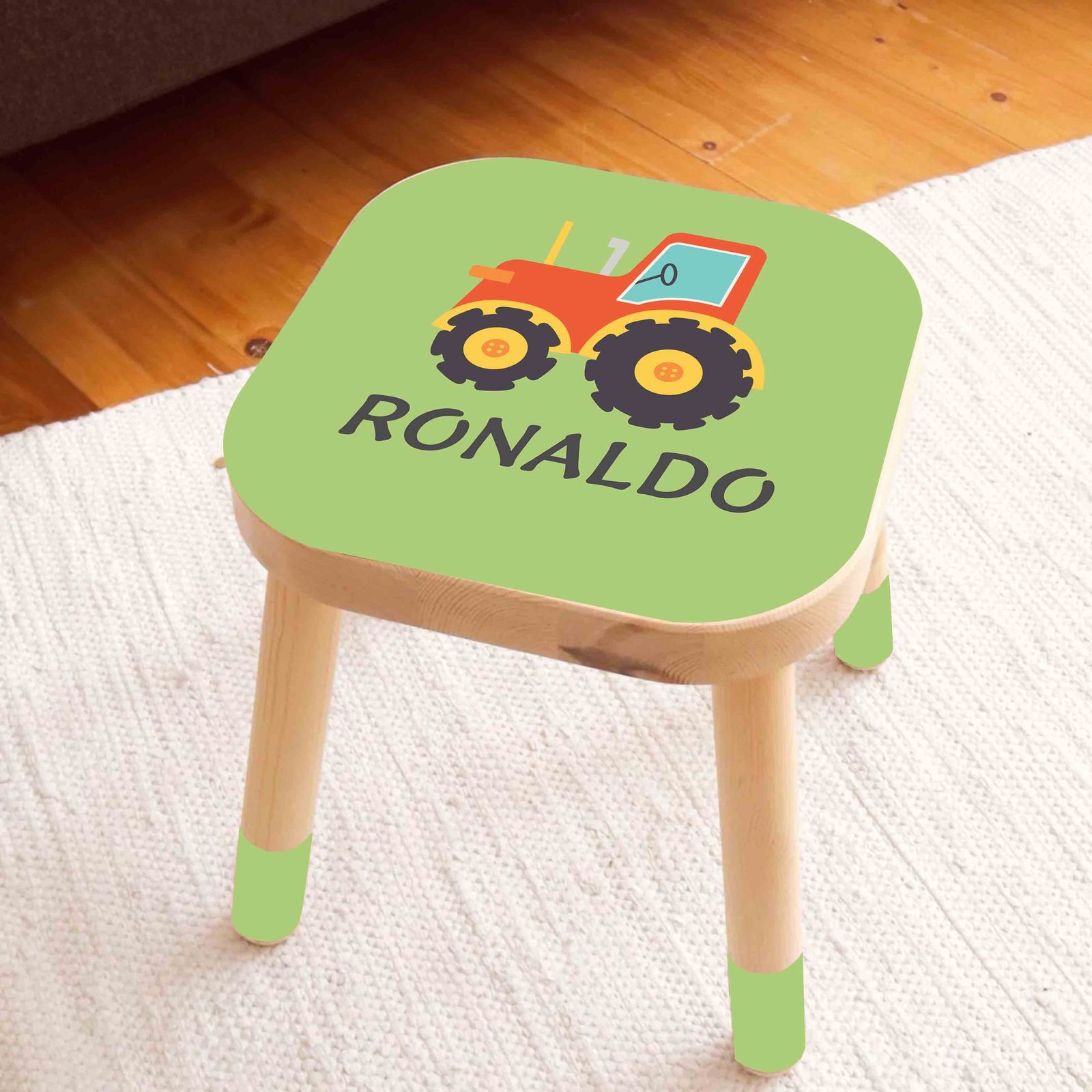 Autocollant Autocollant – Décalcomanie de Tabouret Flisat Sur Mesure / Design de Tracteur