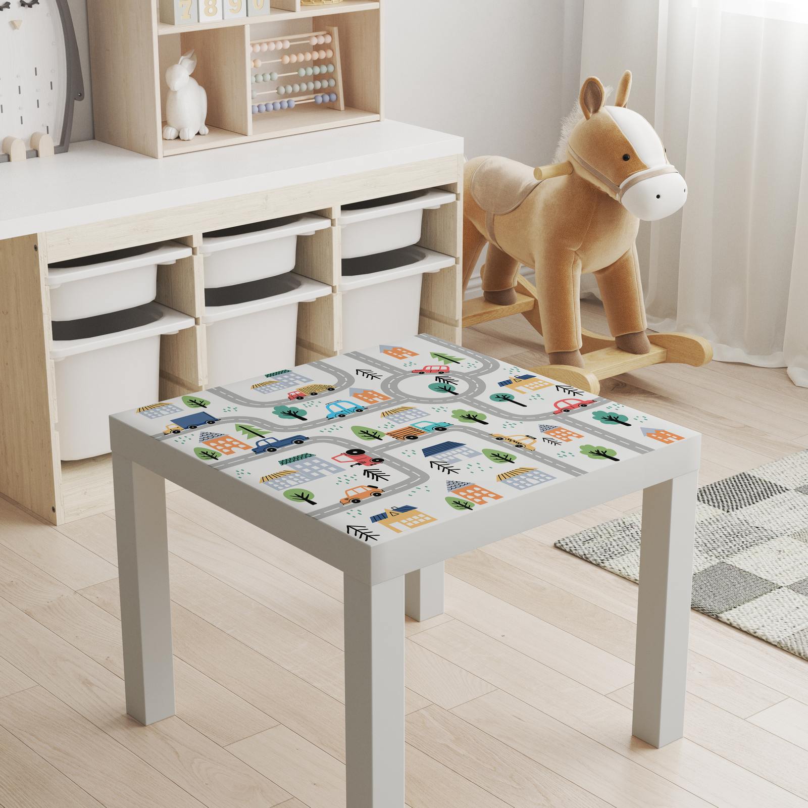 Autocollant Autocollant – Déco Table Top Lack / Routes Ludiques
