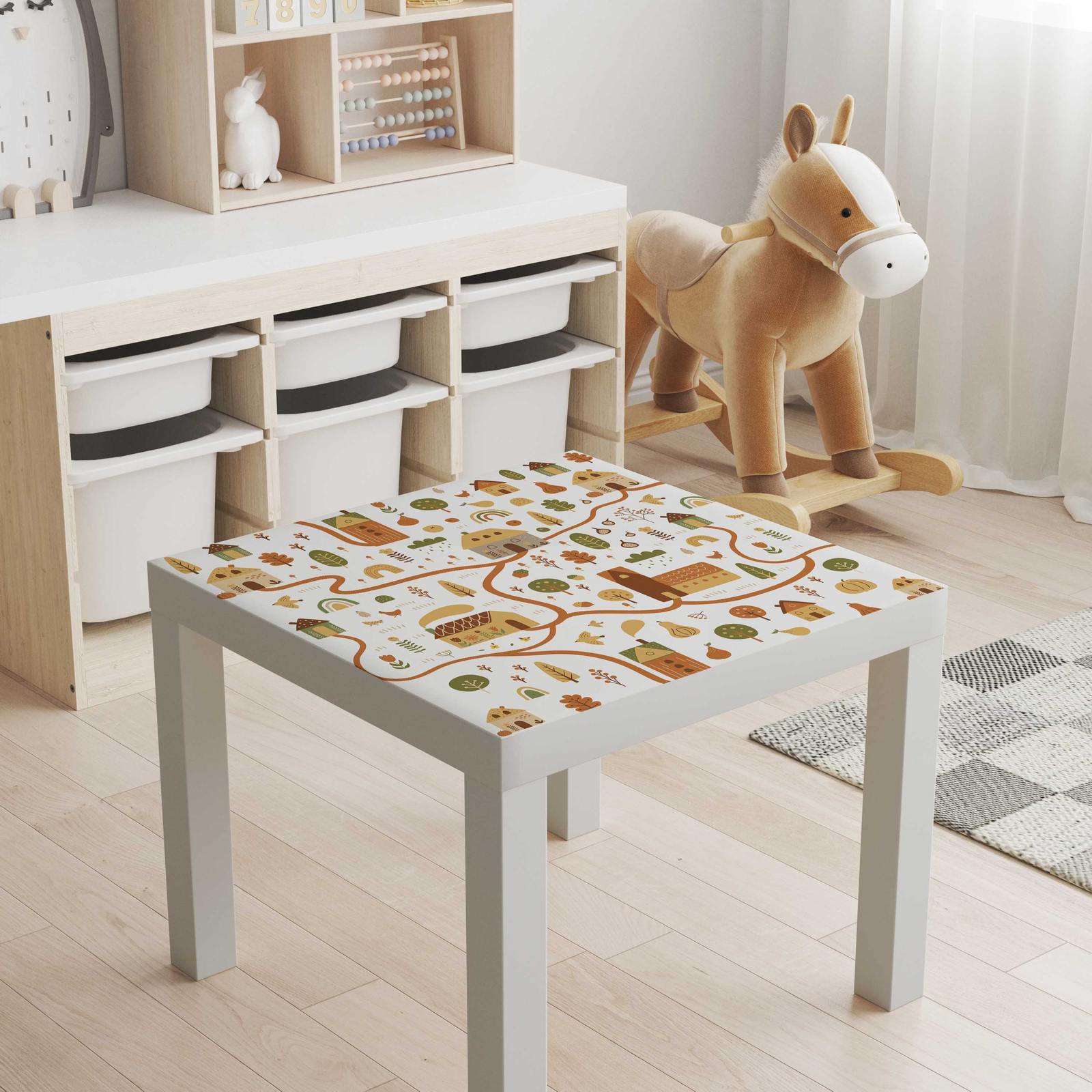 Autocollant Autocollant – Sticker de Table Lack / Carte de la Ville Ludique