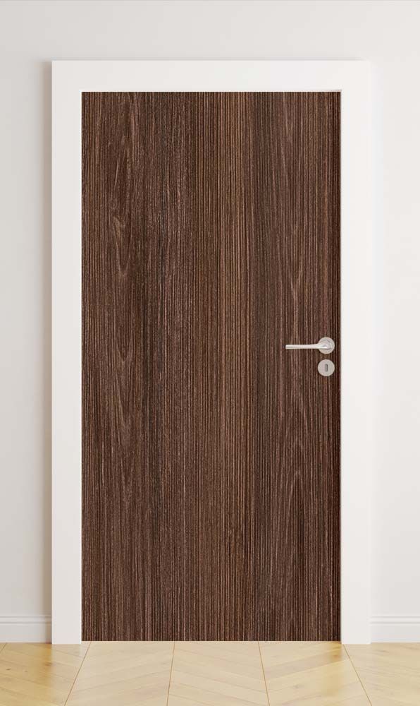 Autocollants de porte - Motif Grain de Bois / Décoller et Coller