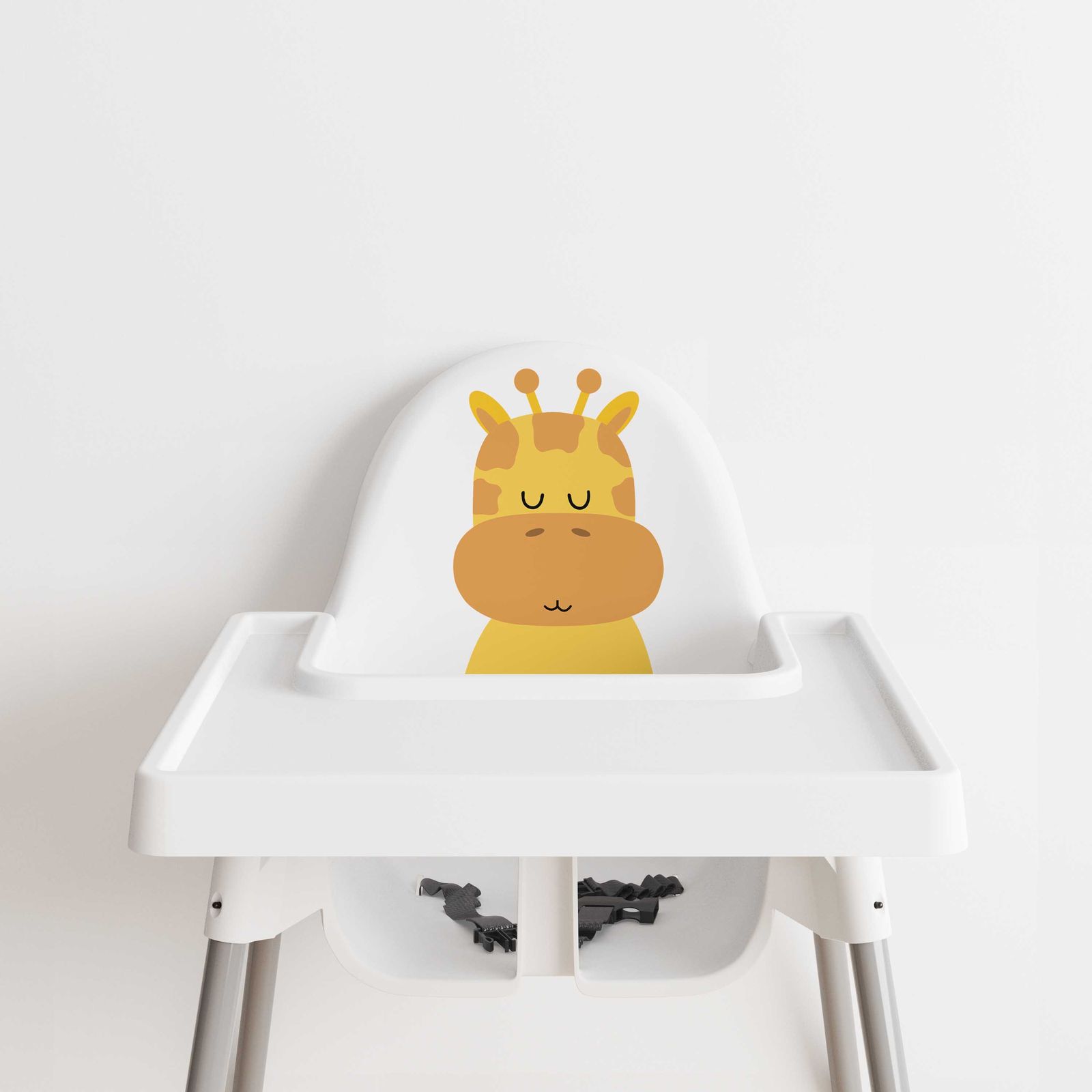 Autocollant Autocollant – Décalcomanie de Chaise Haute Antilop / Design de Girafe