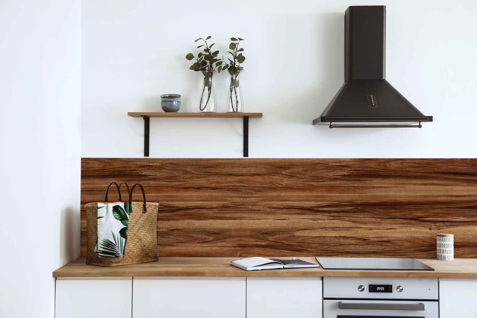 Papier adhésif bois pour cuisine