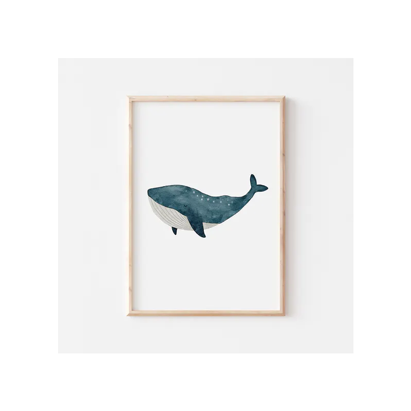 Affiche - Animal marin / Baleine