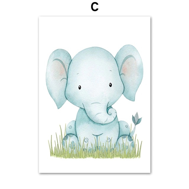 Affiche - Éléphant