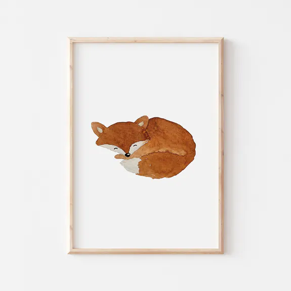 Affiche - Renard