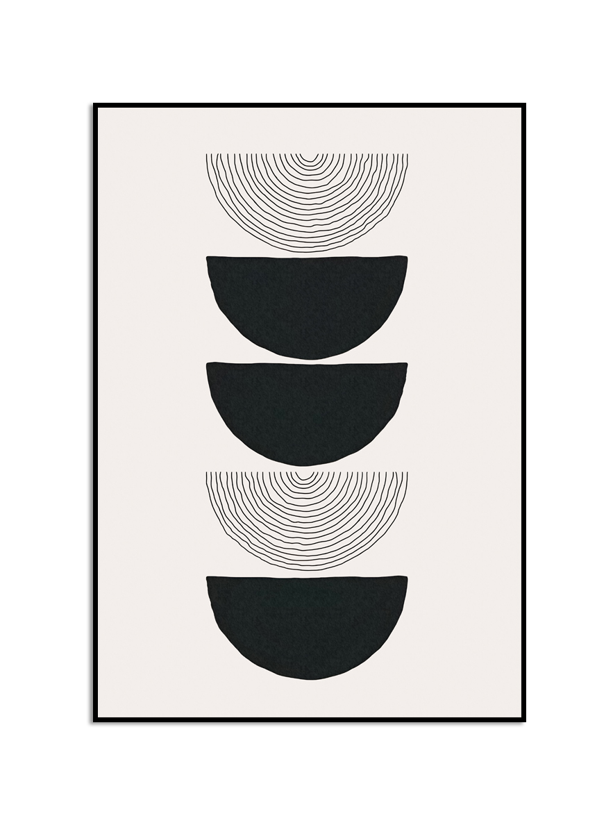 Affiche Formes Géométriques Abstraites