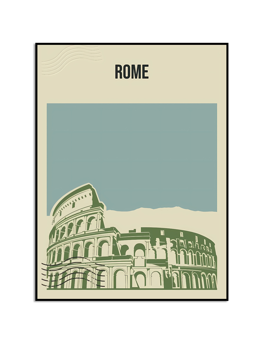 Affiche Colisée de Rome