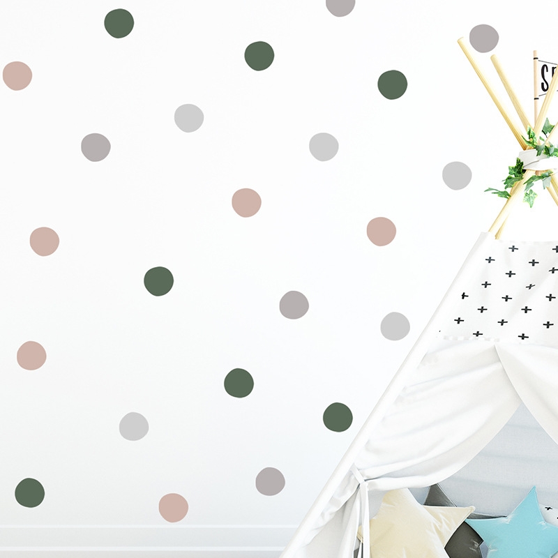 Sticker mural - Points de belles couleurs