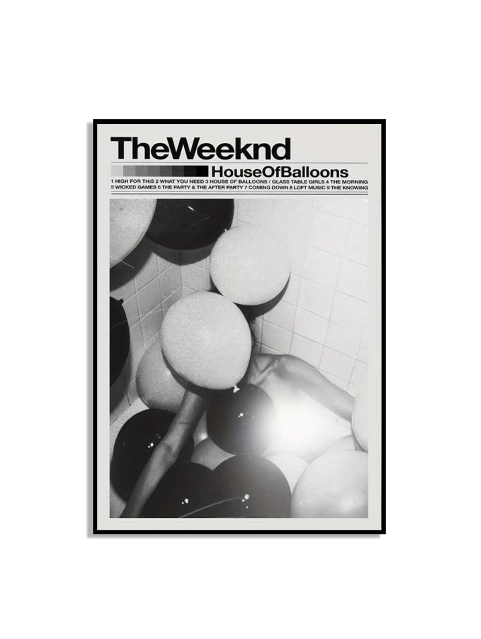 Affiche Musicale House of Balloons