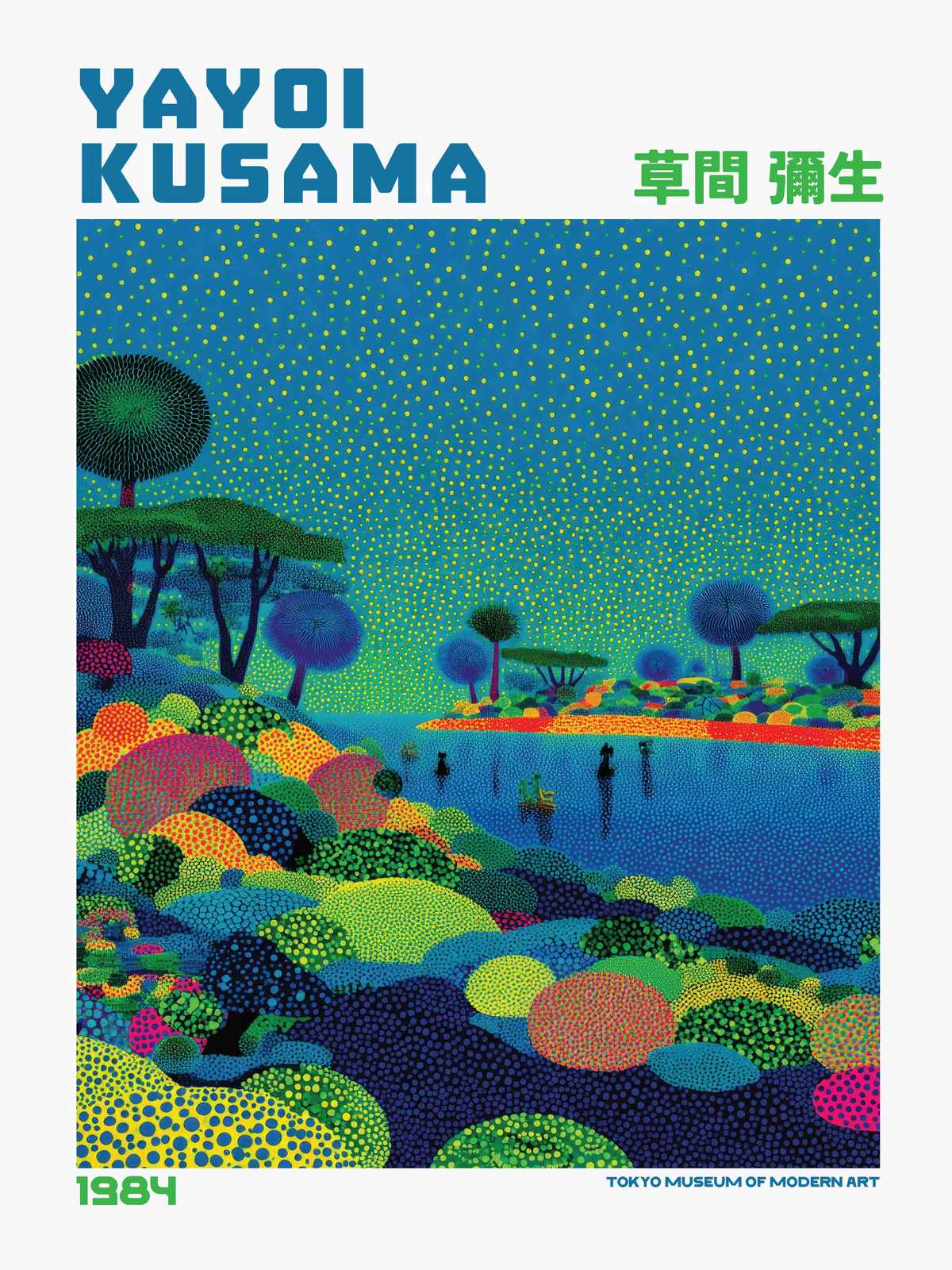 Affiche - Yayoi Kusama 1984