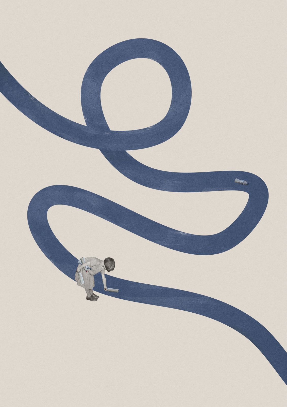Poster - Conception de Chemin Bleu