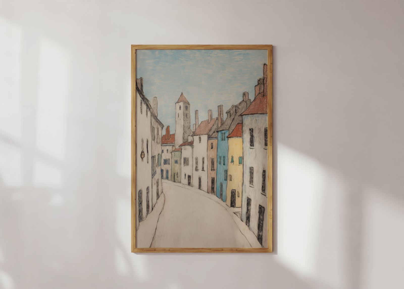 Affiche - Paysage urbain charmant