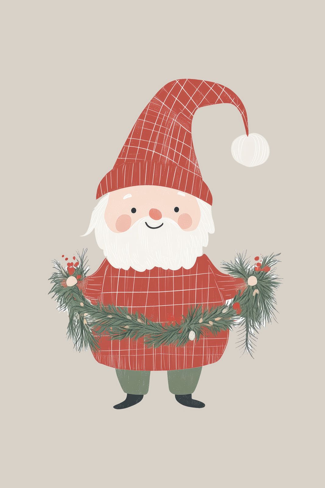Poster - Illustration du Père Noël