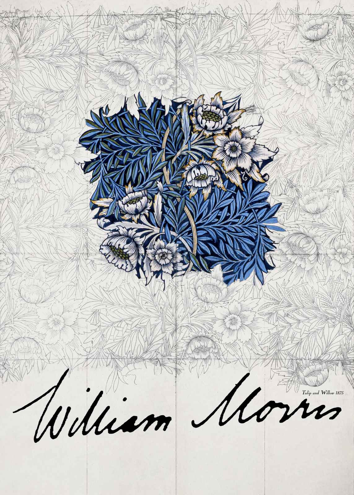 Poster - Tulipe et Saule de William Morris