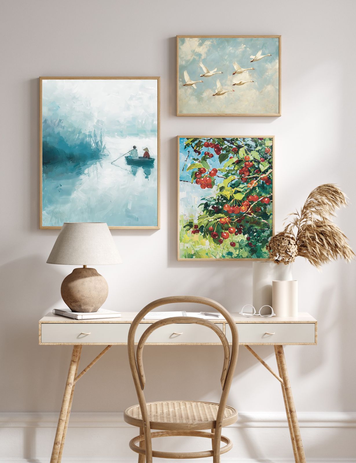 Poster - Nature et Sérénité / Ensemble de 3