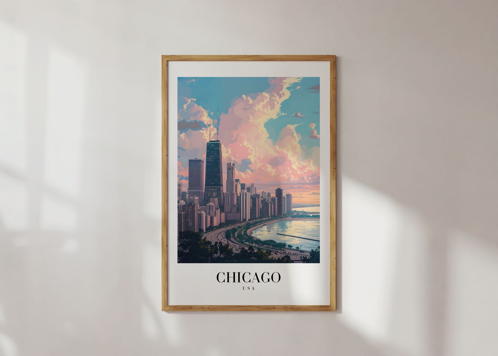 Affiche - Skyline de Chicago