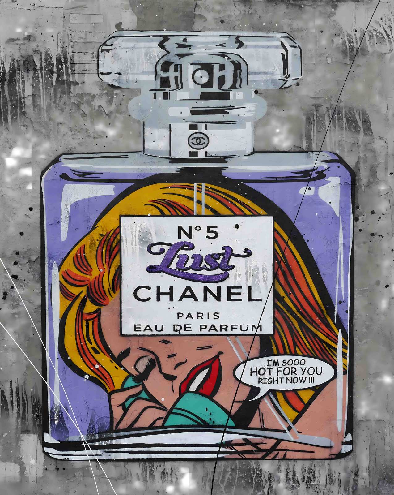 Poster - Parodie Chanel No. 5