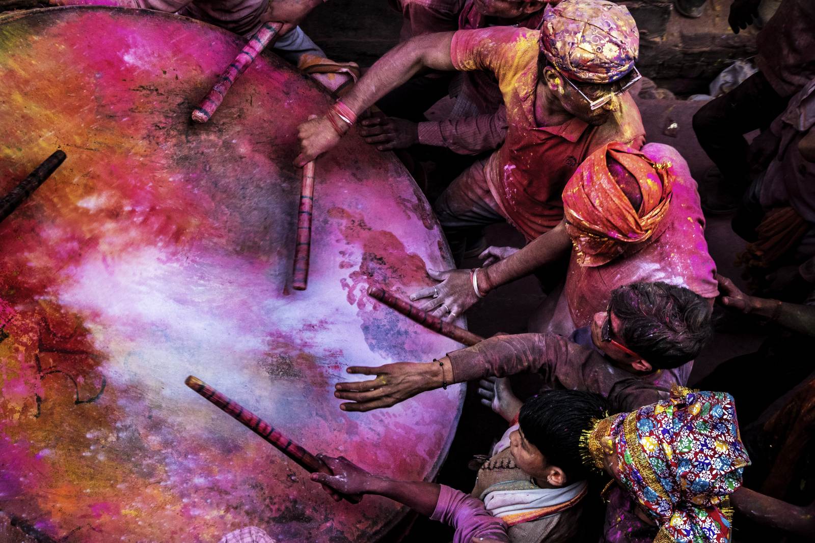 Affiche - Batteurs du Festival Holi
