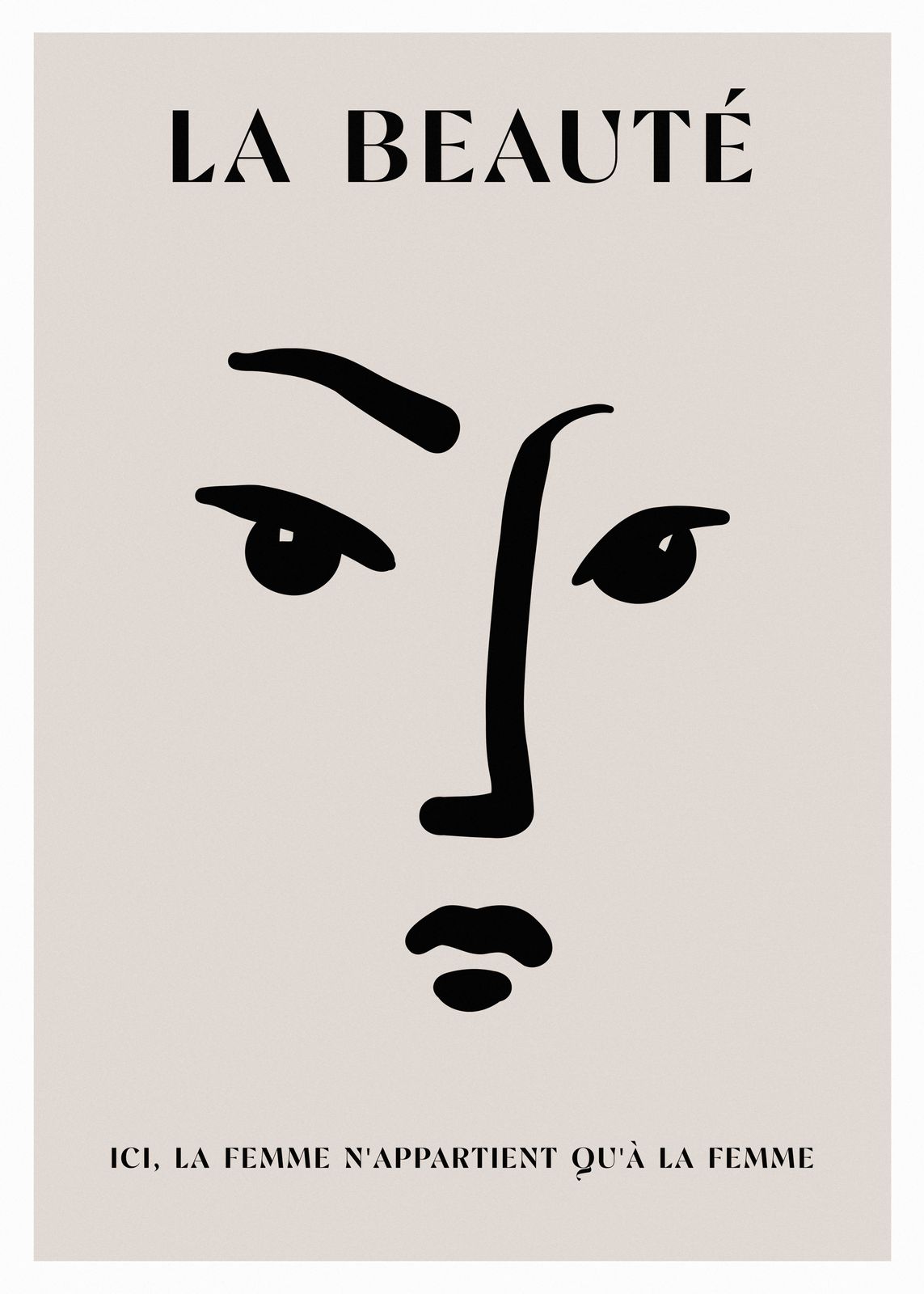 Affiche - La Beauté