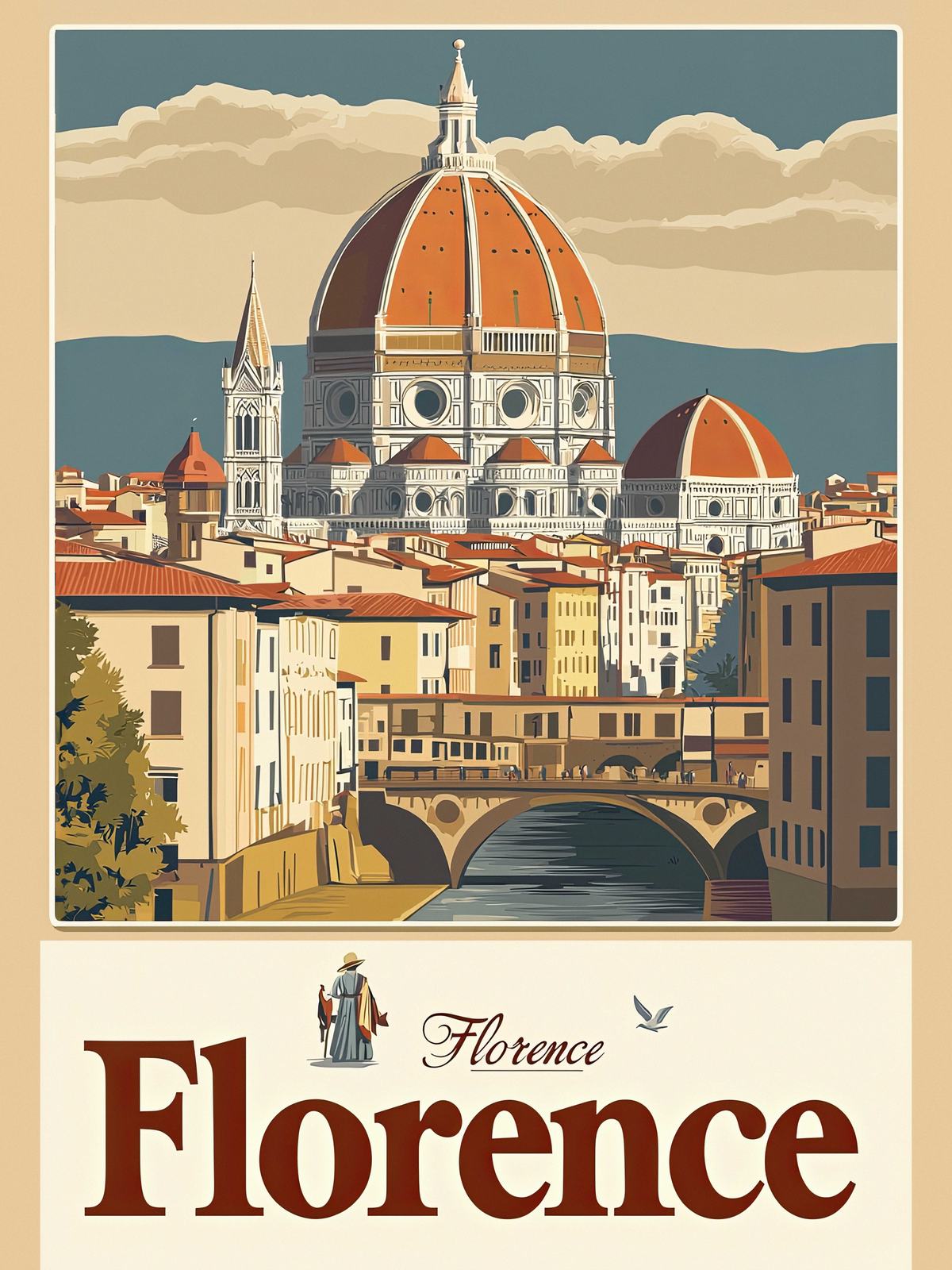 Affiche - Duomo de Florence