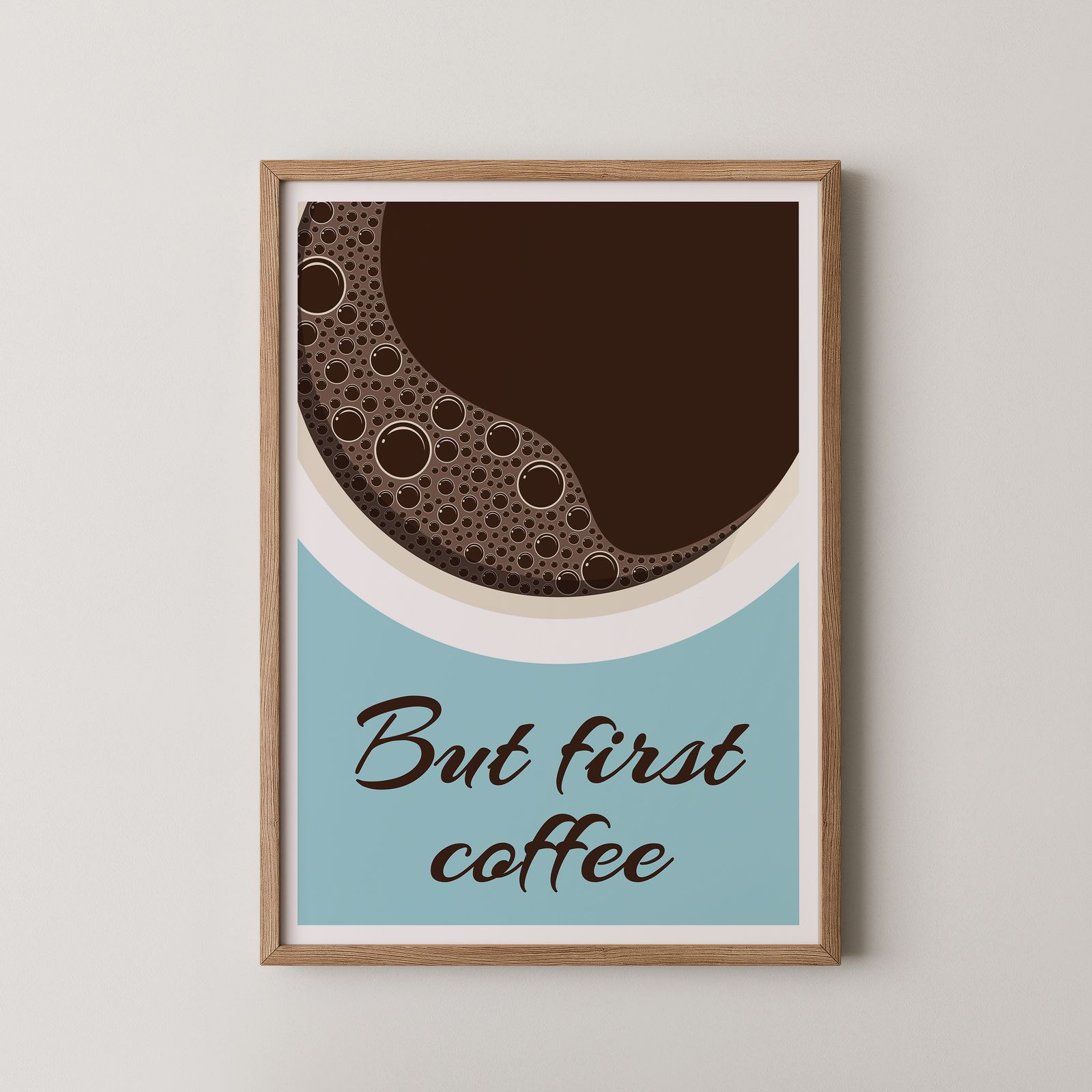 Poster - Mais D'abord Café
