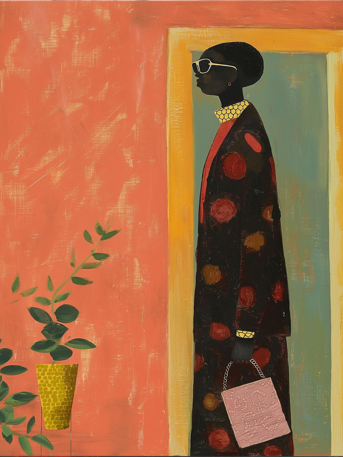 Affiche - Art Déco élégant
