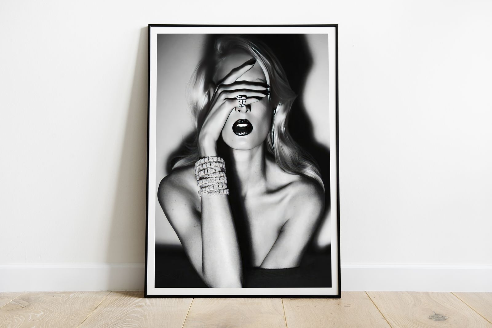 Affiche - Glamour Noir et Blanc