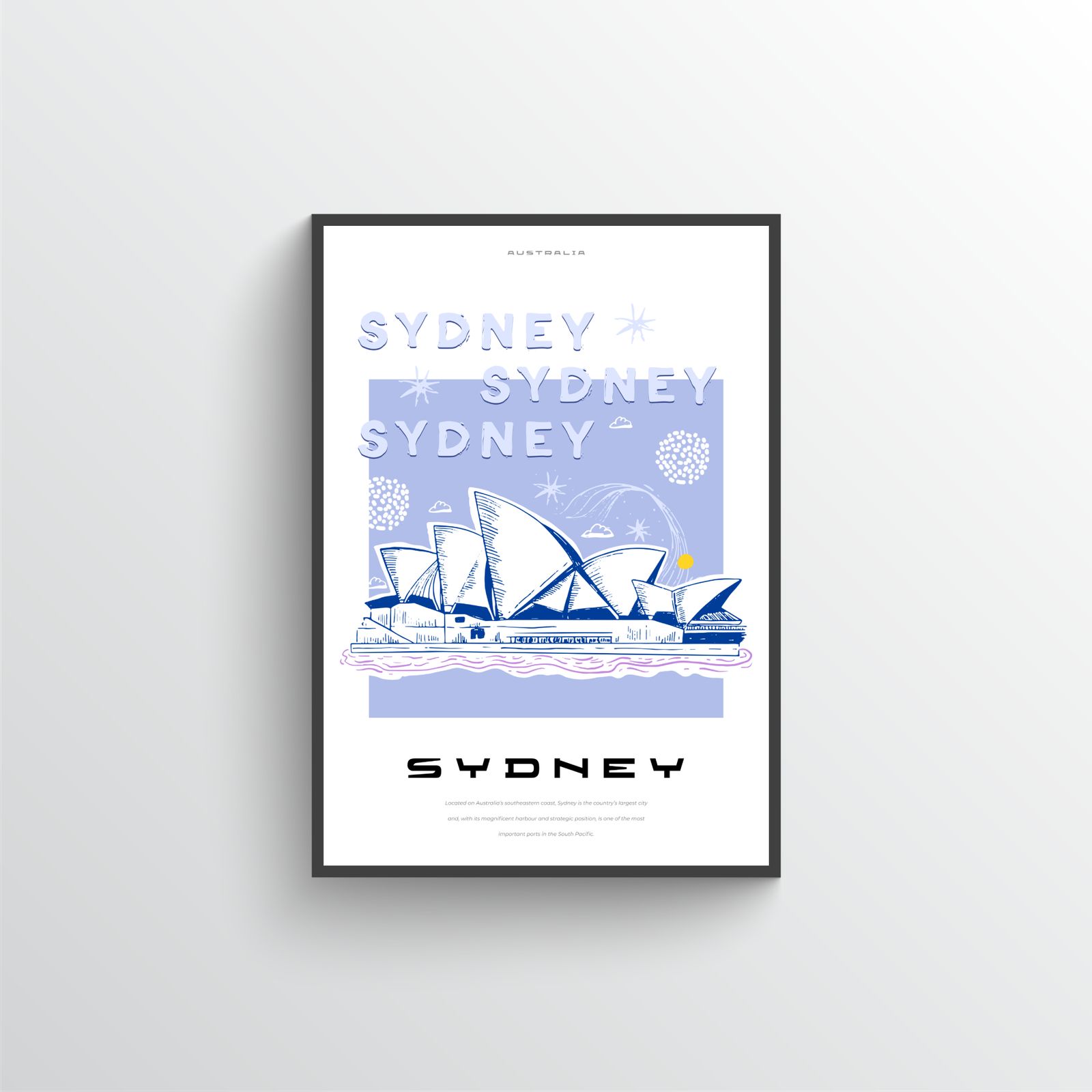 Affiche du Sydney Opera House