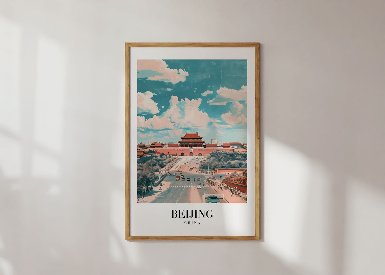 Affiche - Pékin Chine