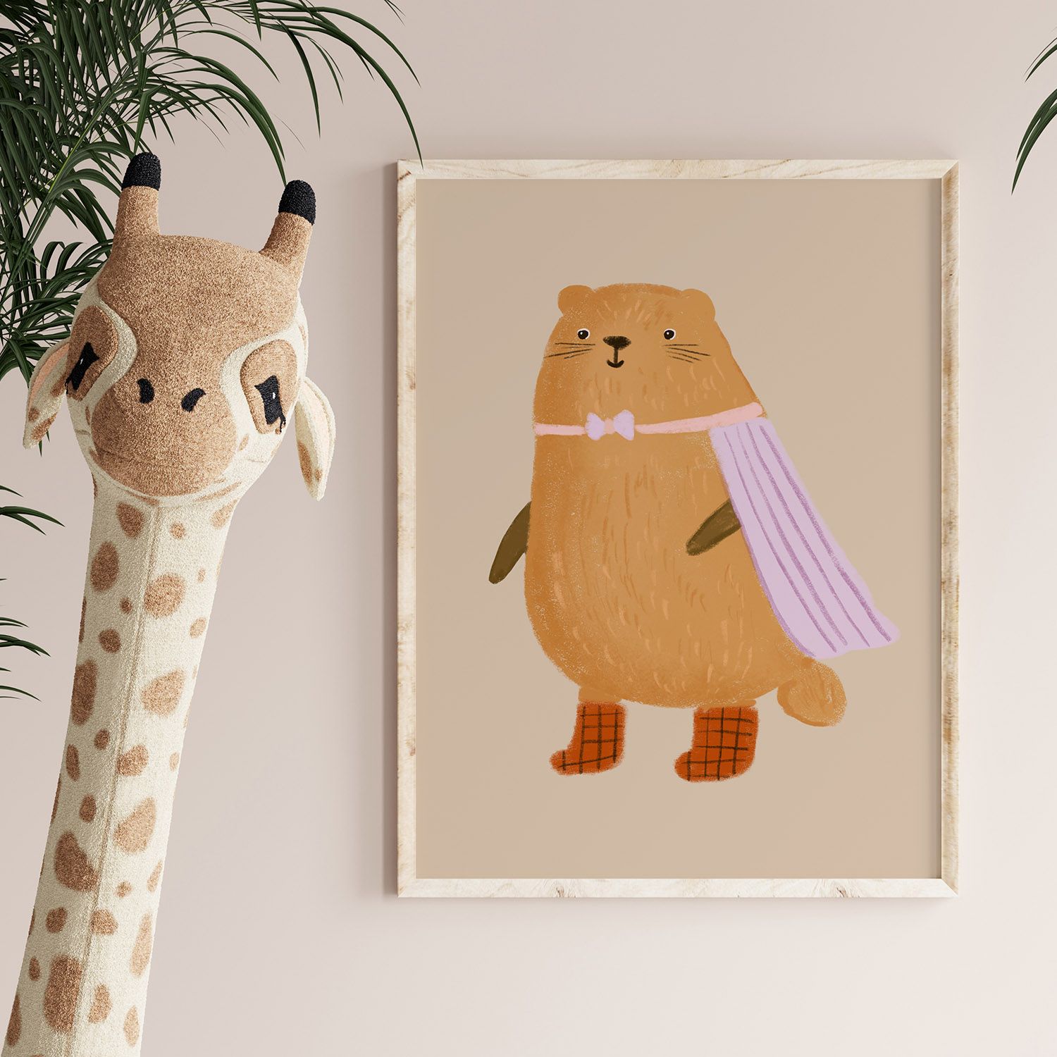 Affiche - Héros Animal Mignon