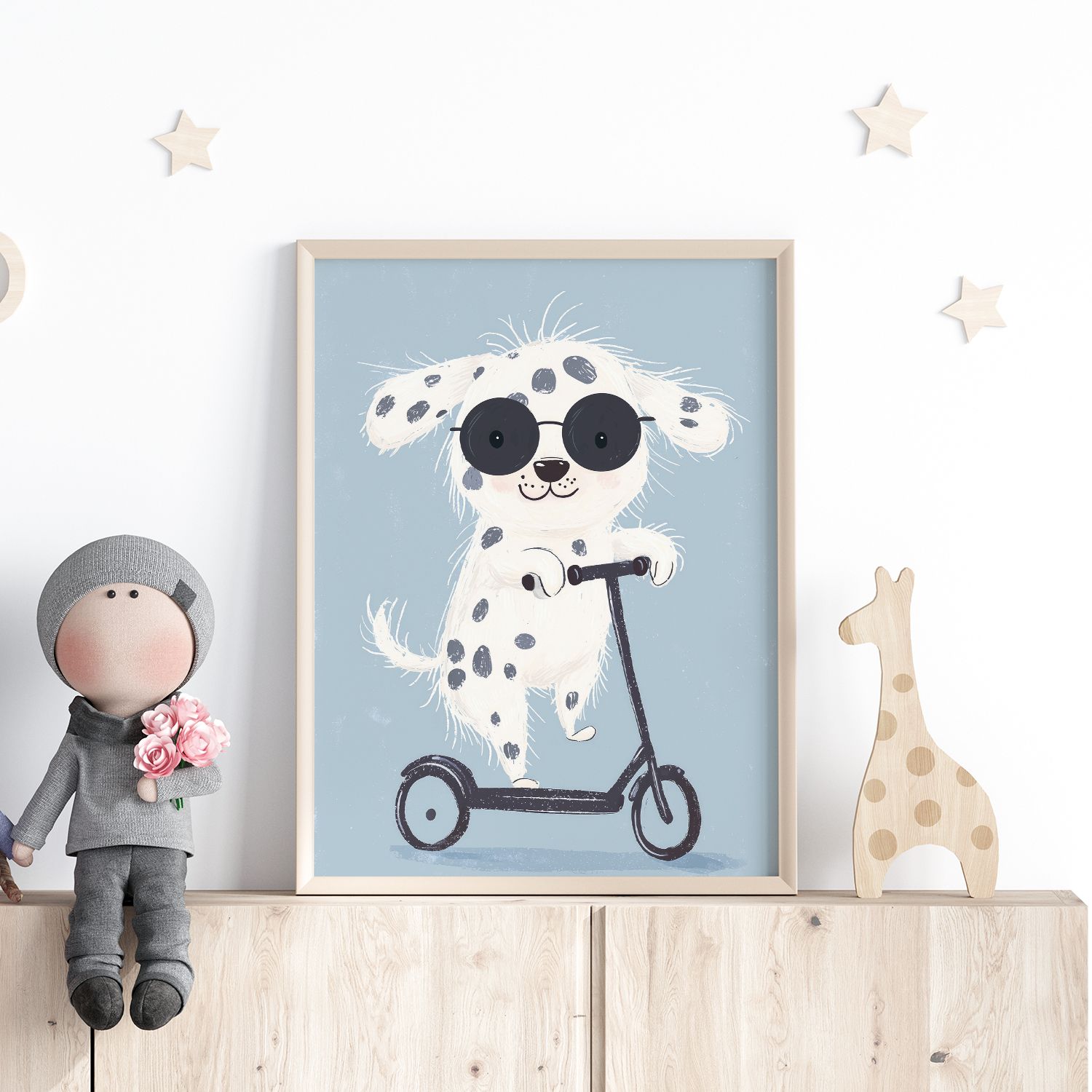 Affiche - Chiot Joueur