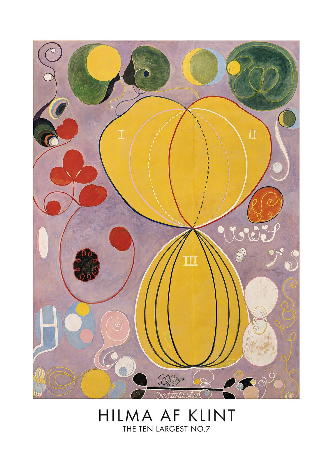 Affiche - Hilma Af Klint Les Dix Plus Grands No.7