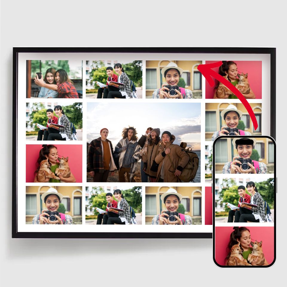 Affiches Personnalisées - Téléchargez vos propres images - 13 Photos Horizontales