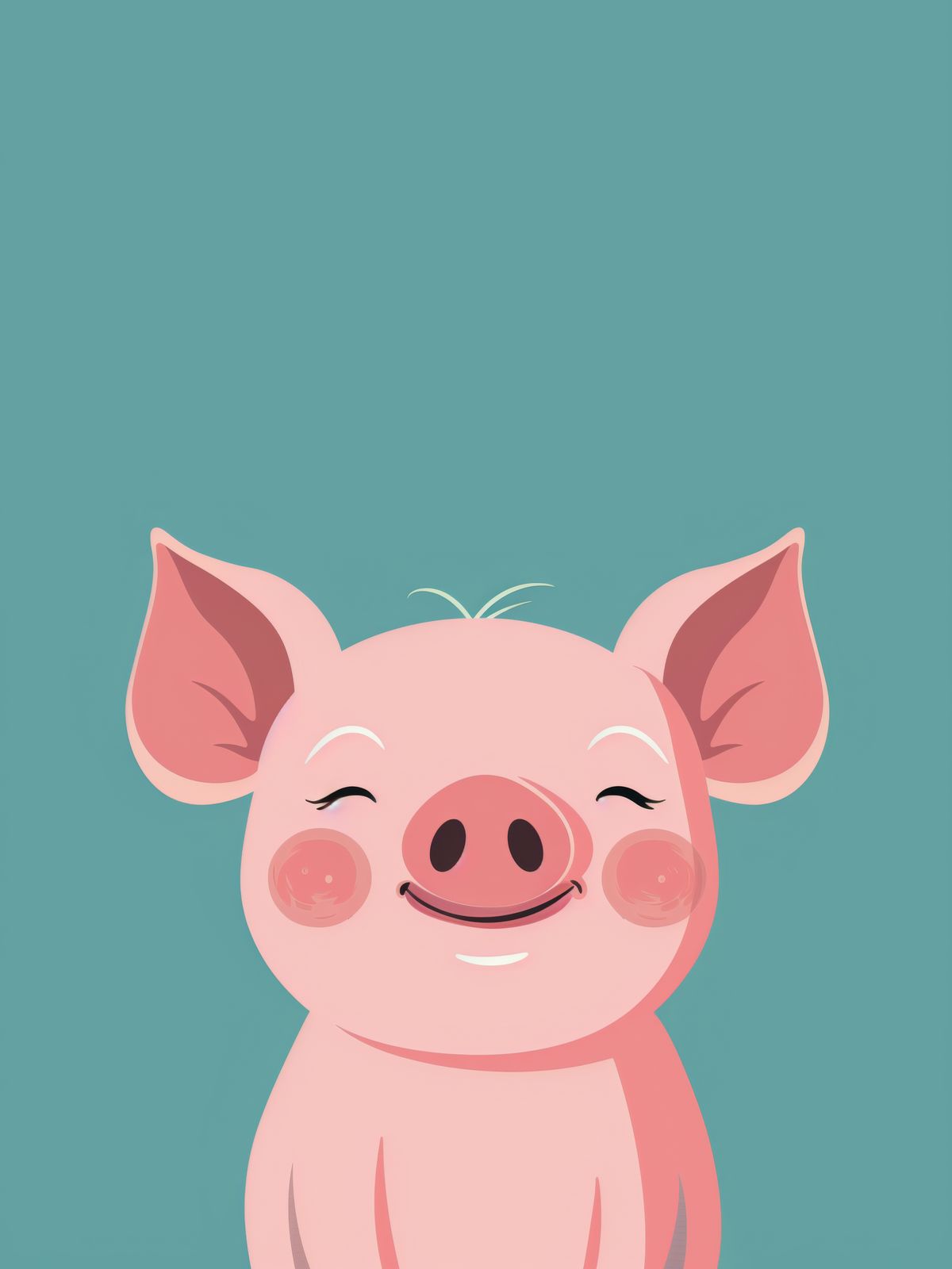 Affiche - Cochon Mignon