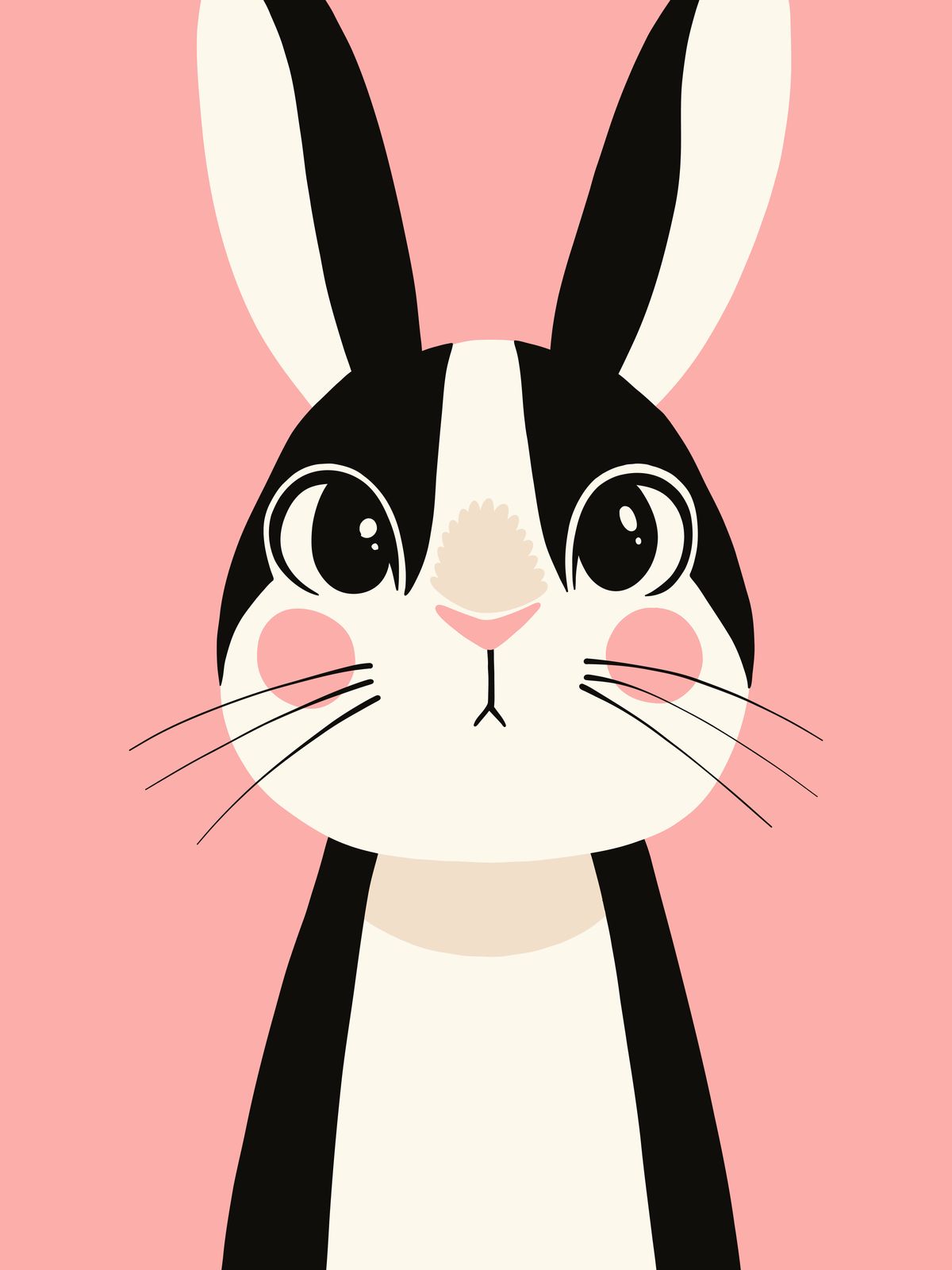 Affiche - Lapin Mignon