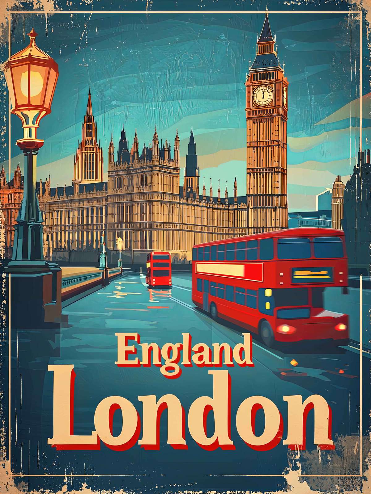 Affiche - Londres Angleterre