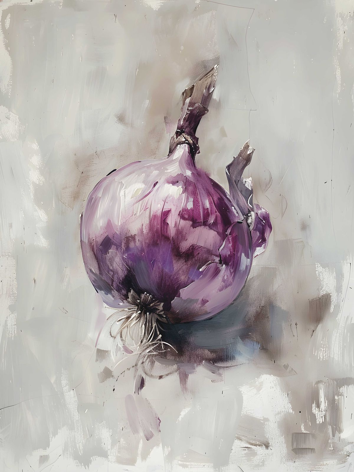Poster - Oignon Violet