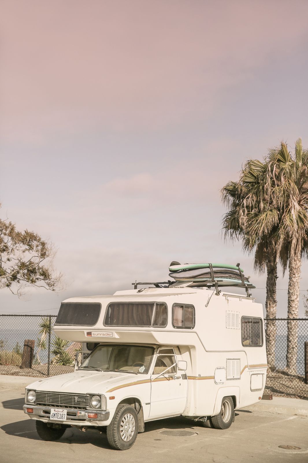 Affiche - Camping-car Vintage